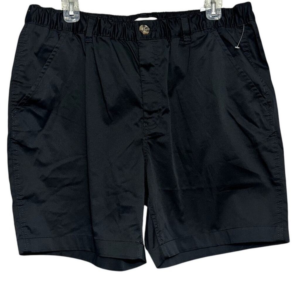 Abound Men's Black Elastic Waist Button/Zip Closure Pockets XL NWT